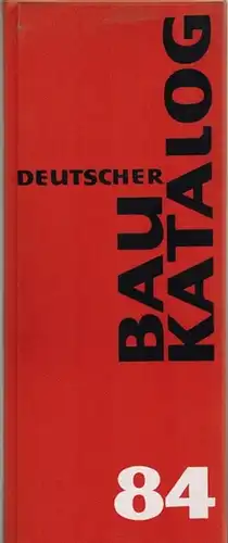 Pläcking, Kurt (Red.): Deutscher Baukatalog 84. Architekten- und Bautechniker-Handbuch
 München, Institut für Internationale Architektur-Dokumentation, 1984. 