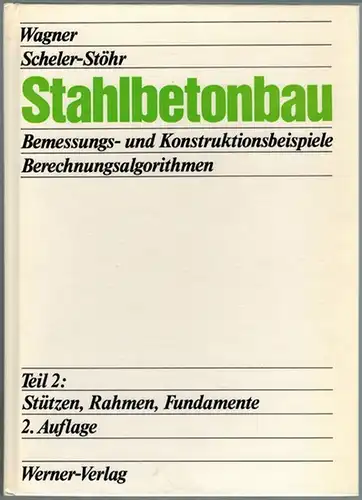Wagner, Klaus; Scheler-Stöhr, Wieland; Schneider, Klaus-Jürgen: Stahlbetonbau. Bemessungs- und Konstruktionsbeispiele - Berechnungsalgorithmen. Teil 2: Stützen, Rahmen, Fundamente. 2. Auflage
 Düsseldorf, Werner-Verlag, 1986. 