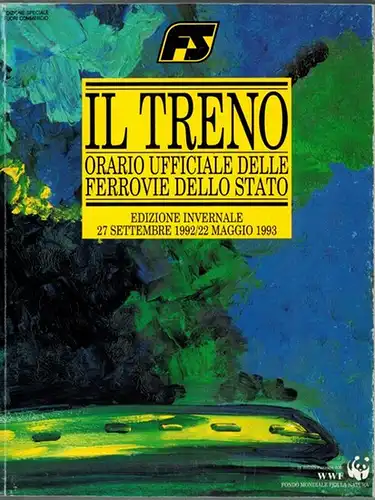 Il Treno. Orario ufficiale delle ferrovie [italiane] dello stato. Anno XVI - n. 2. Edizione invernale 27 Settembre 1992 - 22 Maggio 1993
 Milano, Smafer, 1992. 