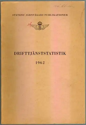 Carlsson, O. (Vorw.): Drifttjänststatistik 1962. Statens Järnvägars Publikationer
 Stockholm, Statens Järnvägars, 1962. 