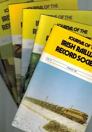 Journal of the Irish Railway Record Society. [1] Vol. 15, No. 95. October 1984. [2] Vol. 16, No. 96. February 1985. [3] Vol. 17, No. 108 February 1989. [4] Vol. 17, No. 109 June 1989. [5] Vol. 17, No. 110 October 1989. [6] Vol. 17, No. 111 February 1990
 