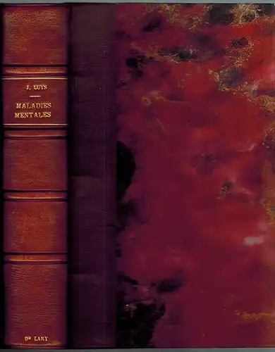Luys, Jules [Bernard]: Traité Clinique et Pratique des Maladies Mentales. Avec 27 figures intercalées dans le texte et 10 planches coloriées et photo-micrographiques
 Paris, Adrien Delahaye et Émile Lecrosnier Éditeurs, 1881. 
