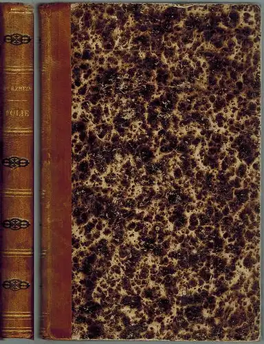 Spurzheim, [Johann] Gaspar: Observations su la Folie, ou sur les dérangemens [sic; dérangements] des fonctions morales et intellectuelles de l'homme. Avec deux planches
 Paris, chez Treuttel et Würtz Libraires, 1818. 