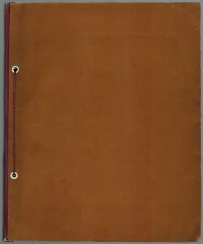 LaFossette, Claire de: Skizzen und Phantasien. Herausgegeben von D. Peter Kasper Strauch. Mit 10 [hier fehlenden] farbigen Tonätzungen von Reymond Duplessis. [= Privatdruck der Gesellschaft.. 