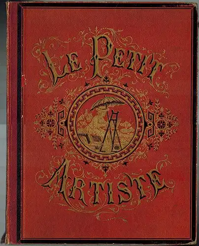 Le Petit Artiste. Journal Universel de la pratique du Dessin. Artistique & Industiel. Paraissant les 1er & 15 de chaque mois. Première Année. [Numéro 1 - 24]
 Paris, Monrocq Frères Éditeurs, ohne Jahr [1865]. 