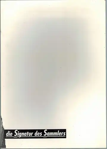 [Rektor der HBK Braunschweig] (Hg.): Die Signatur des Sammels. ... In diesem Buch: sind die Gesammelten Werke von Dimke und Dimke katalogisiert
 Braunschweig, Rektor der.. 