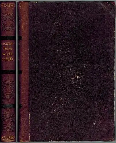 Nicklas, Carl: Lehrbuch der Teichwirthschaft. Ein illustrirter Rathgeber für angehende sowie erfahrene Teichwirthe, für Gutsbesitzer und Fischereifreunde. Mit 84 Holzschnitten
 Stettin, Herrcke & Lebeling, 1880. 