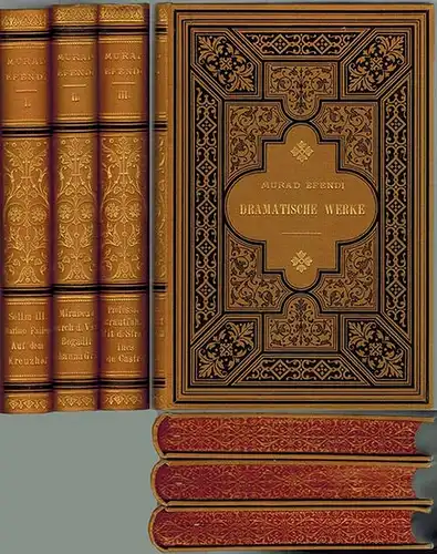 Efendi, Murad [d. i. Werner, Franz von]: Dramatische Werke. [1] I. Selim der Dritte. - Marino Faliero. - Auf dem Kreuzhof. [2] II. Mirabeau. - Durch die Vase. - Bogadil. - Johanna Gray. [3] III. Professors Brautfahrt. - Mit dem Strom. - Ines de Castro
 Le