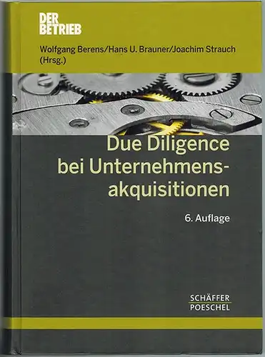 Berens, Wolfgang; Brauner, Hans U.; Strauch, Joachim (Hg.): Due Diligence bei Unternehmensakquisitionen. 6., überarbeitete und erweiterte Auflage
 Stuttgart, Schäffer-Poeschel Verlag, 2011. 