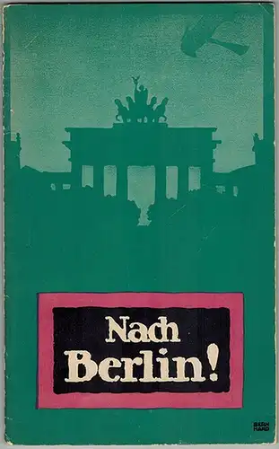 Landau, Isidor: Nach Berlin. Herausgegeben von der Centralstelle für den Fremdneverkehr Gross-Berlins
 Berlin, Verlag Boll u. Pickardt, ohne Jahr [1914]. 