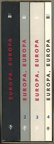 Stanislawski, Ryszard; Brockhaus, Christoph: Europa, Europa. Das Jahrhundert der Avantgarde in Mittel- und Osteuropa. [1] Band 1. Bildende Kunst - Fotografie - Videokunst. [2] Band 2. Architektur - Literatur - Theater - Film - Musik. [3] Band 3. Dokumente