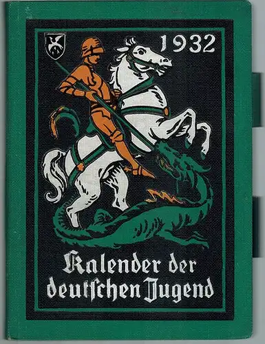 Eismann, Heinz: Kalender der deutschen Jugend. Deutscher Pestalozzi-Kalender. 1932. Mit 4 farbigen und 12 schwarzen Kunstbeilagen und ca. 150 Textillustrationen
 Nürnberg, U. E. Sebald - Graph. Kunst- und Verlags-AG., 1931. 