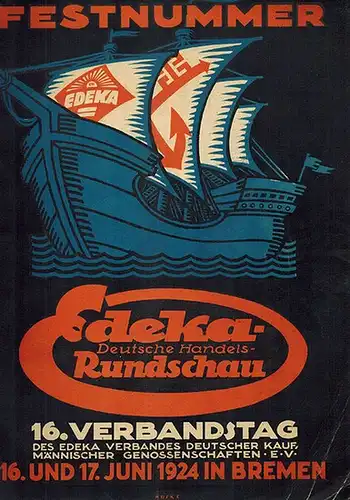 Edeka Deutsche Handels-Rundschau. Organ des Edeka Verbandes deutscher kaufm. Genossenschaften der Edeka Zentrale, sowie der dem Edeka Verbande deutscher kaufm. Genossenschaften angeschlossenen Einkaufsvereine des Kolonialwarenhandels. 17. Jahrg. Nr. 24. [