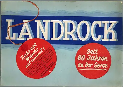 Der Landrock-Bote kommt zu Ihnen ins Haus ... Sie brauchen nicht mehr mit lästigen Paketen über die Straße zu gehen. Nach 3 Tagen bringt er...