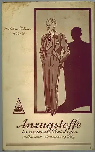 FAS. Anzugstoffe in unteren Preislagen. Solid und strapazierfähig. Herbst und Winter 1938/39. Ausgabe 124
 Ohne Ort, FAS, 1938. 