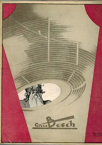 Circus Busch. Heft 3. 1925
 Berlin, Paul Speier & Co., 1925. 
