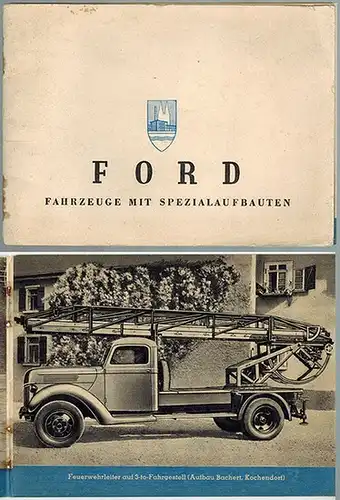 Ford. Fahrzeuge mit Spezialaufbauten
 Köln, Ford-Werke, ohne Jahr (50er-Jahre). 