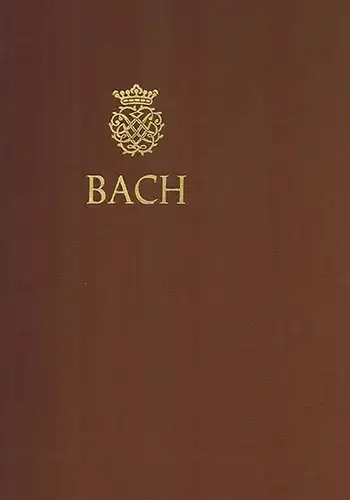 Bach, Johann Sebastian: Festmusiken zu Leipziger Universitätsfeiern. Herausgegeben von Werner Neumann. [= Neue Ausgabe sämtlicher Werke. Herausgegeben vom Johann Sebastian Bach Institut Göttingen und vom.. 