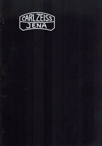 Einige Vorträge der technisch-wissenschaftlichen Vortragsreihe im Zweisswerk 2. - 4. September 1936
 Jena, Carl Zeiss, 1936. 
