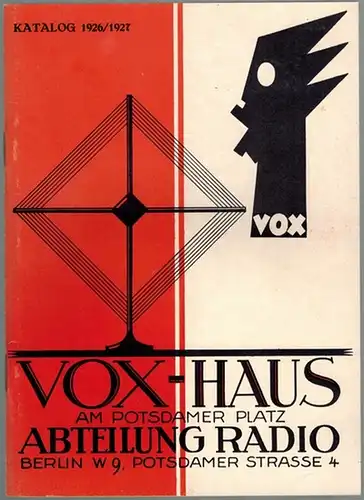 Vox Rundfunk-Empfangsgeräte und Zubehörteile. Katalog 1926/1927. [Nicht gekennzeichneter reprografischer Nachdruck der Ausgabe Berlin, Vox-Haus, November 1926]
 Ohne Ort [Berlin], ohne Verlag [L.-D. Schmidt], ohne Jahr [vermutlich 1990er-Jahre]. 