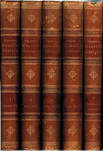 Müller, Hermann Alexander; Singer, Hans Wolfgang: Allgemeines Künstler Lexicon [Lexikon]. Leben und Werke der berühmtesten bildenden Künstler. Dritte umgearbeitete und bis auf die neueste Zeit.. 