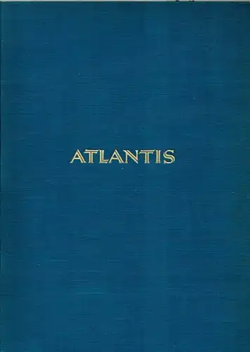Hürlimann, Martin (Hg.): Atlantis. Länder, Völker, Reisen. [1] [1. Jahrgang]. [2] [2. Jahrgang]. [3] [3. Jahrgang]. [4] Jahrgang IV. [5] Jahrgang V. [6] Jahrgang VI.. 