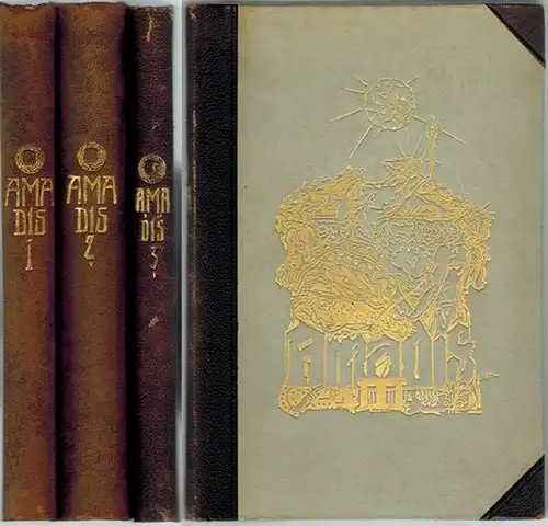 Gobineau, Graf Arthur: Amadis. Deutsch von Martin Otto Johannes. Erscheint in drei Büchern. [1] Des Amadis Erstes Buch. Königskinder. [2] Des Amadis Zweites Buch. Schicksals.. 