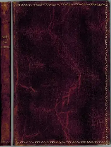 Stehr, Hermann: Der Graveur. Eine Erzählung
 Berlin, Deutsche Buch-Gemeinschaft, (1927). 