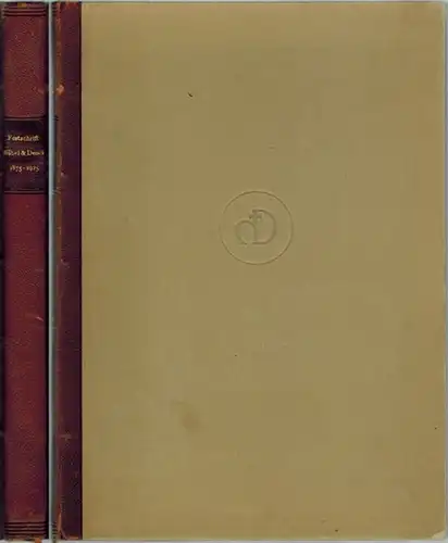 Festschrift Hübel & Denck. Leipzig 1875 - 1925
 Leipzig, Hübel & Denck, 1925. 