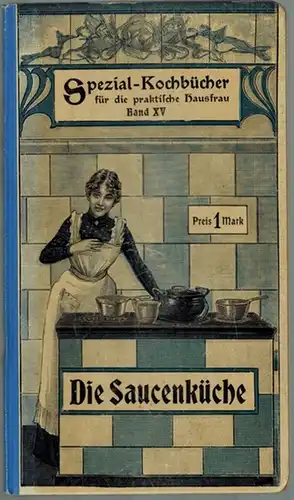 Müller-Lubitz, Anna: Die Saucenküche. 160 erprobte Rezepte für die einfache und feine Küche. [= Spezial-Kochbücher für die praktische Hausfrau Band XV]
 Berlin - Leipzig - Wien, Verlag von W. Vobach & Co., Juni 1905. 