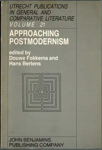 Fokkema, Douwe; Bertens, Hans (Hg.): Approaching Postmodernism. Papier presented at a Workshop on Postmodernism, 21 - 23 September 1984, University of Utrecht. [= Utrecht publictions in general and comparative literature. Volume 21]
 Amsterdam - Philadelp