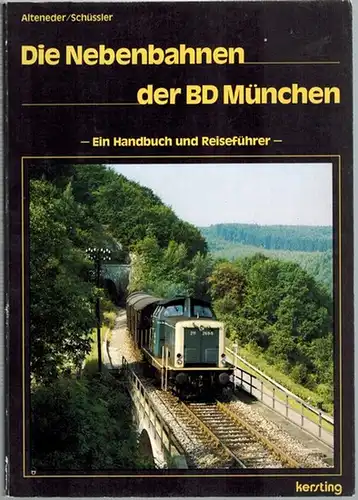 Alteneder, Wolfram; Schüssler, Clemens: Die Nebenbahnen der BD [Bundesbahndirektion] München. Ein Handbuch und Reiseführer. 1. Auflage
 Bonn, Verlag C. Kersting, (1987). 