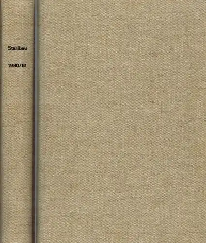 Klöppel, Kurt; Nowak, Bernd; Lindner, Joachim (Red.): Der Stahlbau. [1] 49. Jahrgang, 1980, Heft 1 - 12 (Januar-Dezember). [2] 50. Jahrgang, 1981, Heft 1-12 (Januar - Dezember)
 Berlin - München, Wilhelm Ernst & Sohn, 1980 - 1981. 