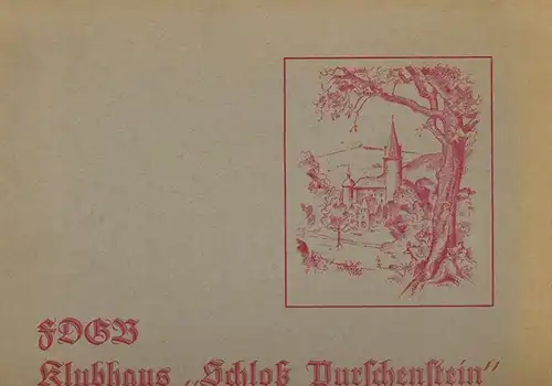 Schloß Purschenstein. [Umschlagtitel abweichend: FDGB Klubhaus "Schloß Purschenstein"]
 Ohne Ort [Neuhausen], ohne Verlag [Freier Deutscher Gewerkschaftsbund], ohne Jahr [um 1970]. 