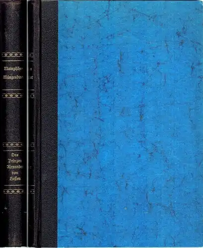 Mainzisches Münzcabinet des Prinzen Alexander von Hessen
 Münster-Angelmodde, Numismatischer Verlag H. Dombrowski, 1968. 