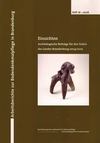 Schopper, Franz (Hg.): Einsichten. Archäologische Beiträge für den Süden des Landes Brandenburg 2004/2005. [= Arbeitsberichte zur Bodendenkmalpflege in Brandenburg Heft 16 - 2006]
 Wünsdorf, Brandenburgisches...