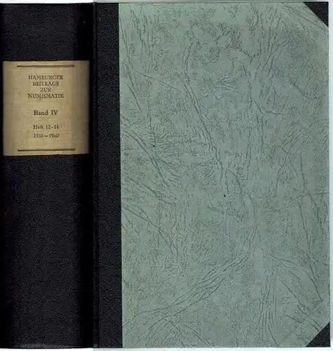 Havernick, Walter: Hamburger Beiträge zur Numismatik. Neue Folge der Veröffentlichungen des Vereins der Münzenfreunde in Hamburg. [1] Heft 12/13, 1958/59 (Band IV). [2] Heft 14.. 