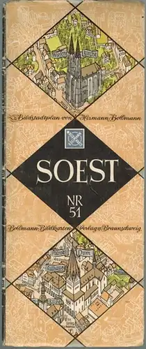 Bollmann, Hermann: Soest. Bildstadtplan Nr. 51. 
