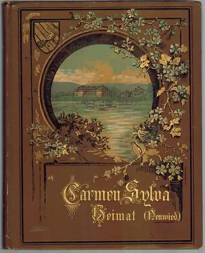 Carmen Sylva (d. i. Elisabeth Königin von Rumänien, vormalige Prinzessin zu Wied): Heimath! Gedichte. [Einbandtitel abweichend:] Heimat (Neuwied.)
 Bonn, Emil Strauß, ohne Jahr [1891]. 