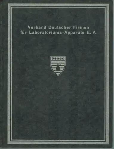 Preisliste über Metall-Laboratoriumsgeräte
 Berlin, Verband Deutscher Firmen für Laboratoriums-Apparate - LABAG Laboratoriumsausrüstungsgesellschaft, 1922. 