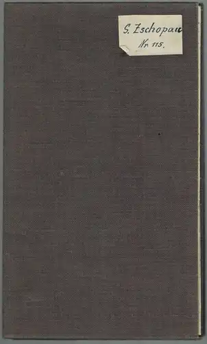 [Schalch, Ferdinand (Kartograf)]: Section Zschopau. No. 115. Umdruckausgabe. Einzelne Nachträge 1912
 Ohne Ort [Dresden], Königl. Finanzministerium, 1912. 