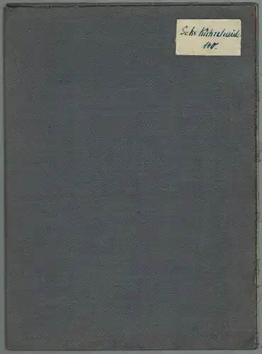 [Schalch, Ferdinand (Kartograf)]: Section Kühnhaide. No. 140. Umdruckausgabe. Einzelne Nachträge 1908
 Ohne Ort [Dresden], Königl. Finanzministerium, 1908. 