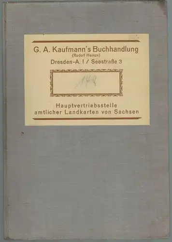 Hammerunterwiesenthal. (4 cm-Karte) Meßtischblatt 148. Umdruckausgabe. Herausgegeben vom Reichsamt für Landesaufnahme Sachsen
 Dresden, G. A. Kaufmanns Buchhandlung (Rudolf Heinze), 1928. 