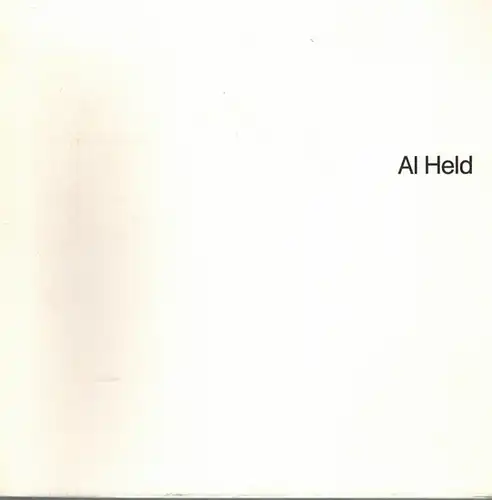 Held, Al: Al Held. [Katalog zur Ausstellung im] Quadrat - Bottrop. Moderne Galerie, 8. Juni bis 3. August 1980
 Bottrop, Quadrat - Moderne Galerie, 1980. 