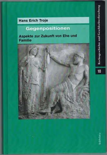 Troje, Hans Erich: Gegenpositionen. Aspekte zur Zukunft von Ehe und Familie. Herausgegeben von Stephan Meder. [= Rechtsgeschichte und Geschlechterforschung. Band 10]
 Köln - Weimar - Wien, Böhlau Verlag, 2009. 