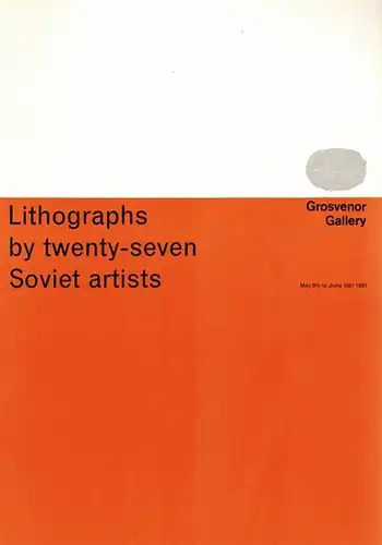 Lithographs by twenty-seven Soviet artists. May 9th to June 10th 1961
 London, Grosvenor Gallery, 1961. 