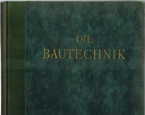 Laskus, A. (Red.): Die Bautechnik. Fachschrift für das gesamte Bauingenieurwesen. XII. Jahrgang 1934. Mit 2445 Textabbildungen
 Berlin, Verlag von Wilhelm Ernst & Sohn, 1934. 