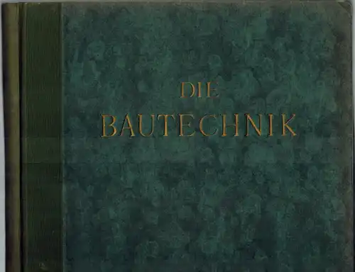 Laskus, A. (Red.): Die Bautechnik. Fachschrift für das gesamte Bauingenieurwesen. XIII. Jahrgang 1935. Mit 2746 Textabbildungen
 Berlin, Verlag von Wilhelm Ernst & Sohn, 1935. 