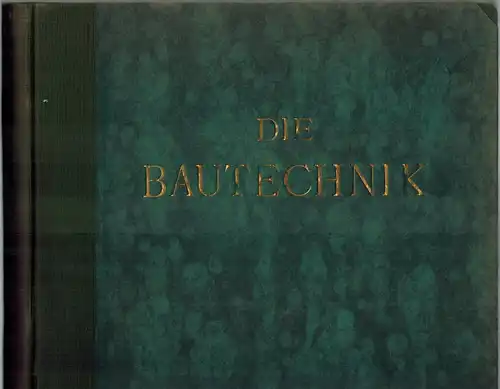 Laskus, A. (Red.): Die Bautechnik. Fachschrift für das gesamte Bauingenieurwesen. XIV. Jahrgang 1936. Mit 2743 Textabbildungen
 Berlin, Verlag von Wilhelm Ernst & Sohn, 1936. 