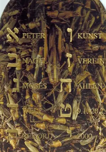 Nagel, Peter: Moses Weltrekord. 9.1. - 20.2
 Ahlen, Kunstverein, 2000. 